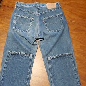 Vintage 80s buttonfly levis  tagged 30x34